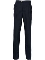 Brunello Cucinelli pantalon en coton à coupe slim - Bleu