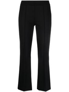 Blanca Vita pantalon court à coupe droite - Noir