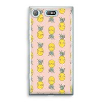 Ananas: Sony Xperia XZ1 Compact Transparant Hoesje