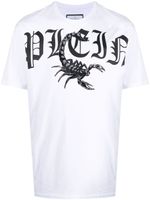 Philipp Plein t-shirt Scorpion imprimé - Blanc