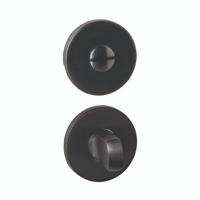 Intersteel WC-sluiting verdekt ø52x6mm met stift 6-8mm PVD Zwart