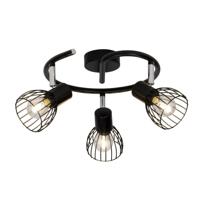 Brilliant 3-lichts plafondlampBlacky - 62133/06