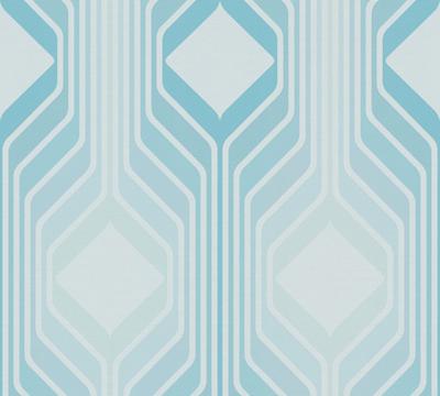 AS Creation Retro Chic - Blauw - Retro - 395321
