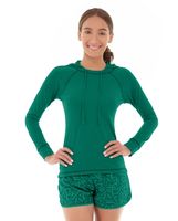 Hera Pullover Hoodie-XS-Green