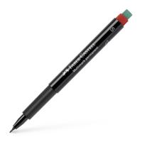 Faber Castell Marker Multimark permanent - S rood