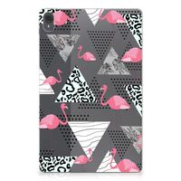 Lenovo Tab P11 | P11 Plus Back Case Flamingo Triangle - thumbnail