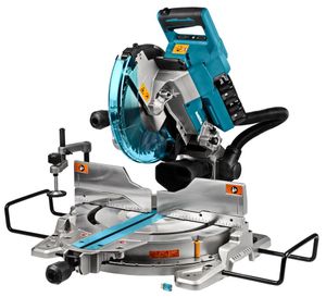 Makita DLS111ZU 2x18V 260mm Radiaal Afkortzaag Body met AWS Zender