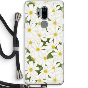 Summer Daisies: LG G7 Thinq Transparant Hoesje met koord