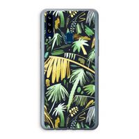 Tropical Palms Dark: Samsung Galaxy A20s Transparant Hoesje