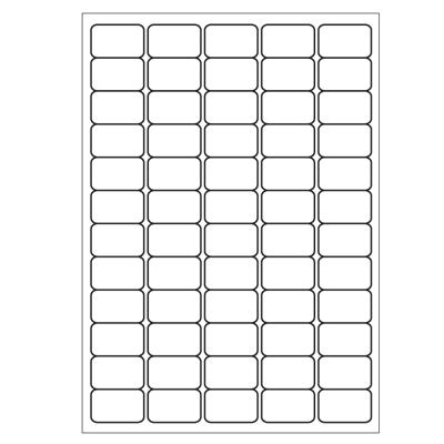 A4 etiketten 37,5 x 23,5 mm wit 100 vel Sorex
