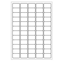 A4 etiketten 37,5 x 23,5 mm wit 100 vel Sorex