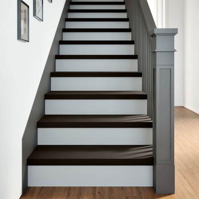 VidaXL Traptreden 2 st 80x30x2 cm massief eikenhout donkerbruin