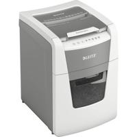 Leitz IQ Autofeed Small Office 100 P4 Papierversnipperaar 100 vellen Cross cut 4 x 30 mm P-4 34 l Ook geschikt voor Paperclips, Nietjes, Creditcards - thumbnail