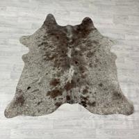 Koeienhuid bruin wit SP 155x160cm XS