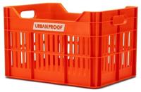 Fietskrat 30L Click Oranje