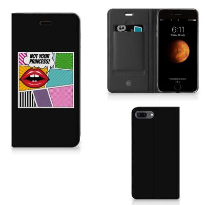 Apple iPhone 7 Plus | 8 Plus Hippe | Standcase | Popart Princess