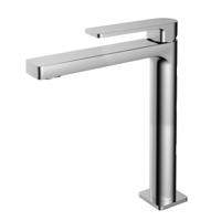 Hotbath Gal - Wastafelmengkraan - zonder Waste - Hoog - Chroom - Opbouw - Chroom