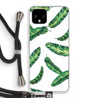 Lange bladeren: Pixel 4 Transparant Hoesje met koord