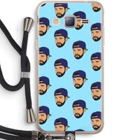 Drake Away: Samsung Galaxy J3 (2016) Transparant Hoesje met koord