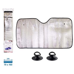 Auto zonnescherm - aluminium - L70 x B150 cm   -