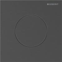 Bedieningsplaat Geberit Type 40 Pneumatisch Round Zwart Chroom