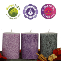 Kaarsen Stearine Mindfulness Geurloos (Set van 3) Kaarsen Stearine Mindfulness Geurloos (Set van 3)
