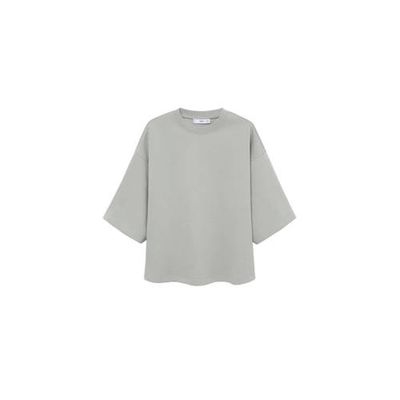 Mango T-shirt grijs Mango T-shirt grijs