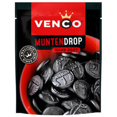 Venco Venco - Muntendrop 225 Gram 10 Stuks