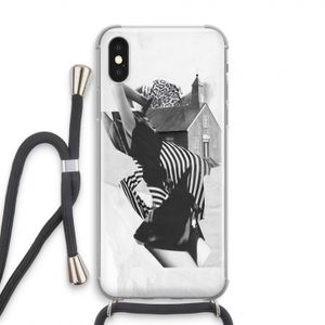 House: iPhone X Transparant Hoesje met koord