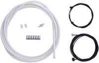 CONTEC remkabelset "stop++" ct brake cable set stop++ steel fr+rear compl white