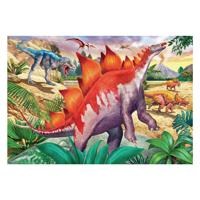 Ravensburger Legpuzzel wilde oertijden, 2x24st. Ravensburger Legpuzzel wilde oertijden, 2x24st.