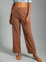 Plain Shift Casual Pants - thumbnail