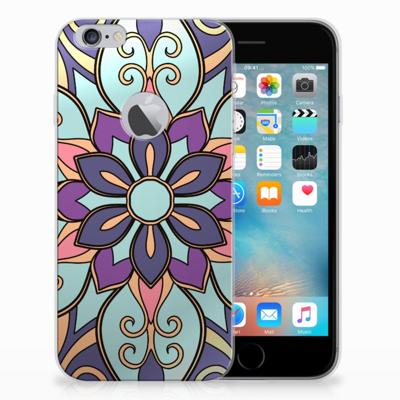 Apple iPhone 6 Plus | 6s Plus | TPU Case | Purple Flower