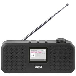 Imperial DABMAN 16 Radio DAB+, VHF (FM) AUX Wekfunctie Zwart