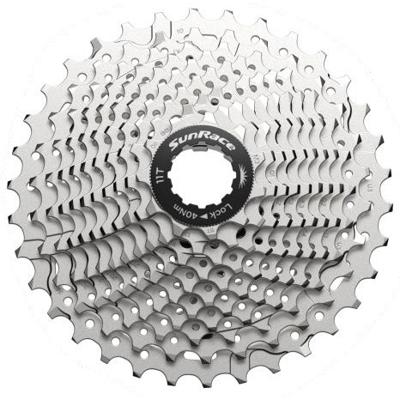 Rockmachine Sunrace cassette csrx11 11v 11-34t zilver