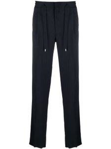 Lardini drawstring straight-leg trousers - Bleu