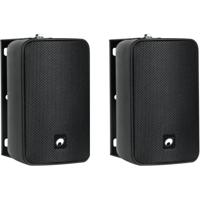 Omnitronic ODP-204 4 inch installatiespeaker set, zwart - thumbnail