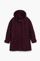 Lange jas met patches - RED - M