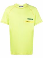 Moschino t-shirt à patch logo - Vert - thumbnail