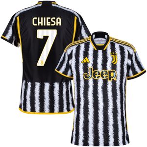 Juventus Authentic Shirt Thuis 2023-2024 + Chiesa 7
