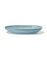 HEMA Ovale schaal 30cm Porto reactief glazuur blauw (blauw)