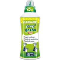 CLAIRLAND Prop'Gazon Meststof 3 in 1 concentraat - 1 L