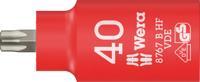 Wera 8767 B VDE HF TORX® Zyklop Bitdop, geïsoleerd, met 3/8"-aandrijving, met vasthoudfunctie, TX 40 x 55 mm - 05004924001