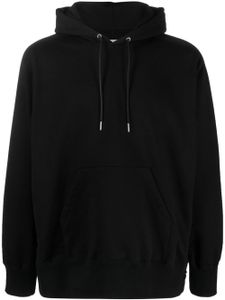 sacai hoodie en coton à lien de resserrage - Noir