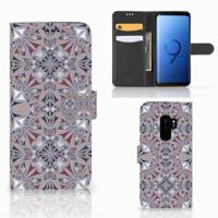 Samsung Galaxy S9 Plus | Bookcase | Flower Tiles