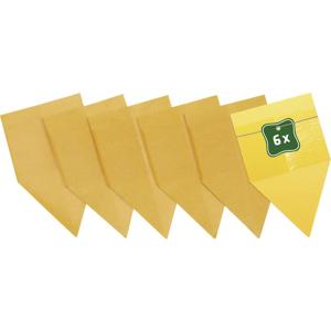 Gardigo Kleefplaatje voor insecten Plakfolie (b x h) 6 cm x 10 cm Geel 6 stuk(s)