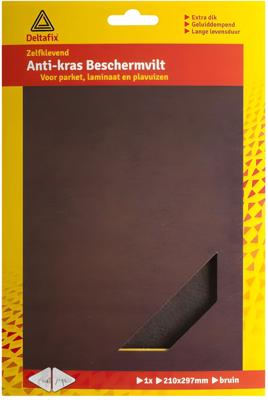 Anti-krasvilt bruin a4 - Deltafix