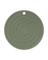 HEMA Onderzetter ⌀19cm siliconen groen (groen)