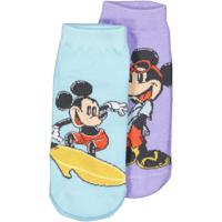 Kinder sneakersok Mickey 2-Pack - thumbnail