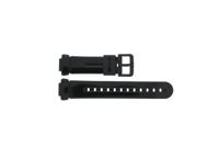 Horlogeband Casio 10162886 / BG-169A-1AV Kunststof/Plastic Zwart 14mm